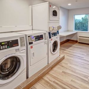 Laundry room available for guests at Hampton Inn Vallejo.