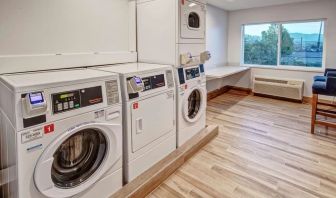 Laundry room available for guests at Hampton Inn Vallejo.