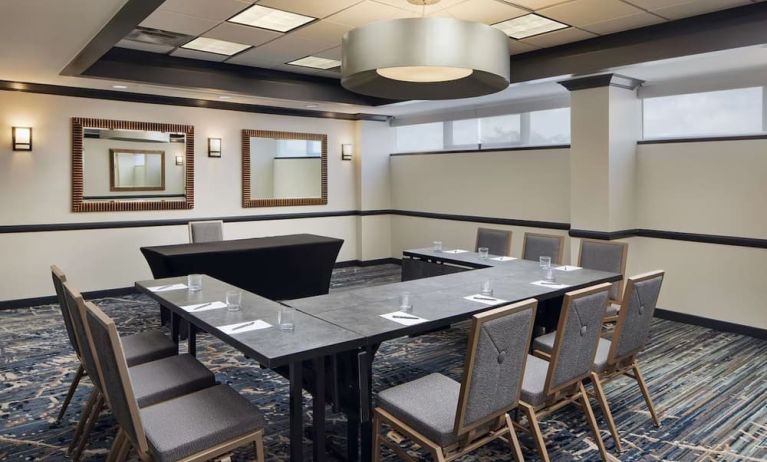 Professional meeting room at Embassy Suites By Hilton West Palm Beach Central.
