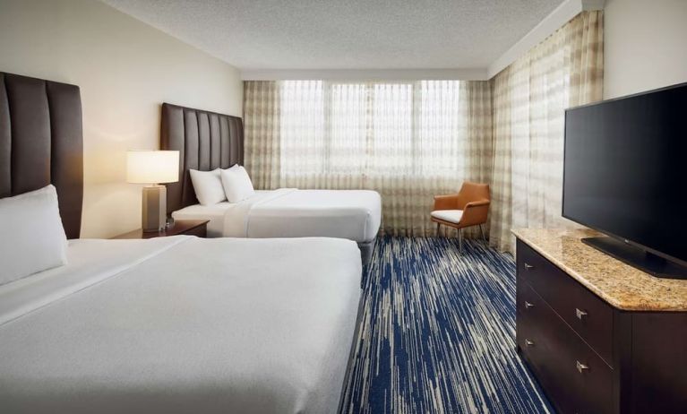 Day use twin room at Embassy Suites By Hilton West Palm Beach Central.