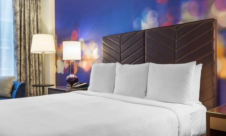 King bed at The Chicago Hotel Collection - Magnificent Mile.