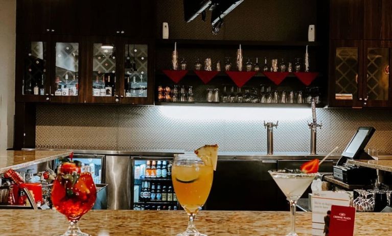 Bar at Crowne Plaza Chicago SW.
