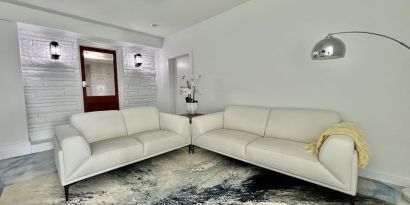 Lobby lounge area at SKYLARANNA Resort & Spa.