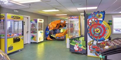 Arcade room at Sea Crest Beach Hotel.