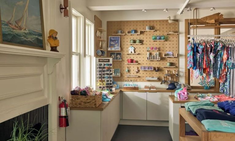 Gift shop at Sea Crest Beach Hotel.