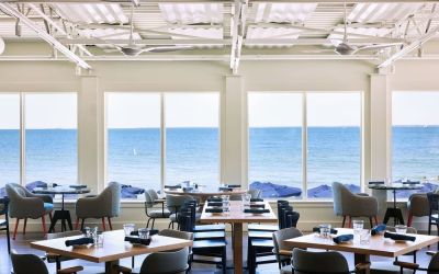 On-site restaurant at Sea Crest Beach Hotel.