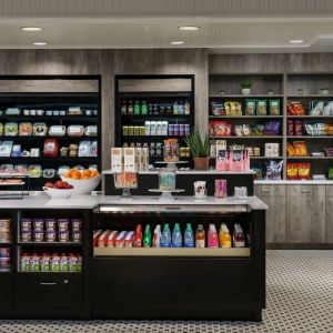 Convenience store at Hotel Caza.