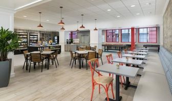 Dining area at Hotel Caza.