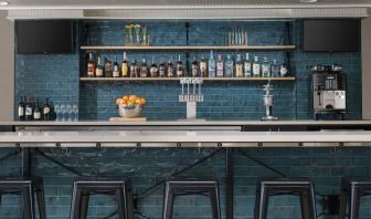 On-site bar at Hotel Caza.