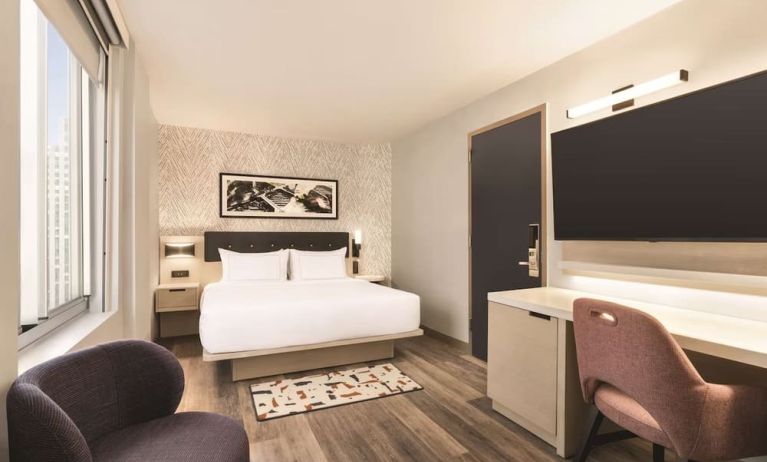 Day use room with work desk at DoubleTree By Hilton New York Midtown Fifth Ave.