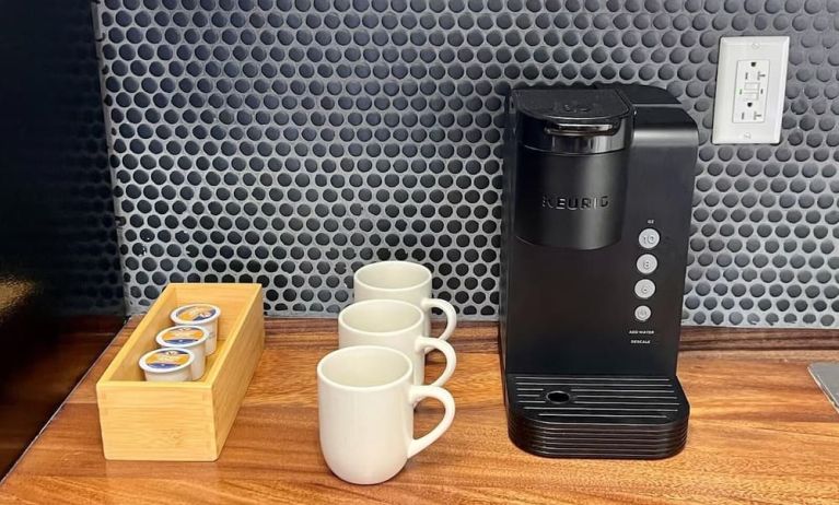Coffee station at The Irish Inn Boutique Hotel.