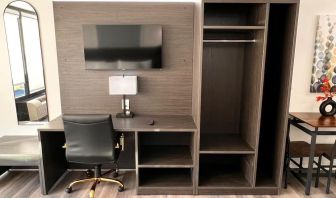 Day room with closet space at The Irish Inn Boutique Hotel.