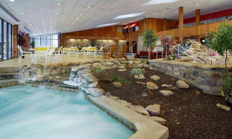 Outdoor pool at Cove Haven Resort.