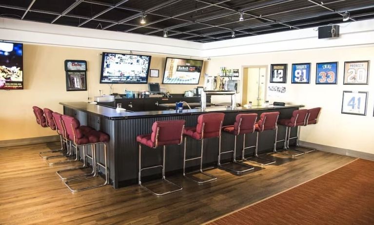 Hotel bar at Cove Haven Resort.