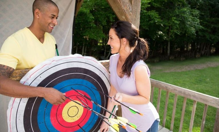 Archery at Cove Haven Resort.