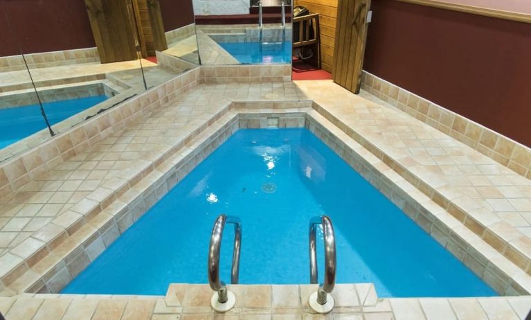 Indoor pool at Cove Haven Resort.