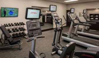 Well equipped fitness center at Sonesta Select Atlanta Norcross I-85.