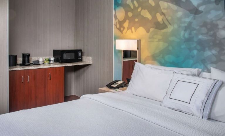 King bed at Sonesta Select Atlanta Norcross I-85.