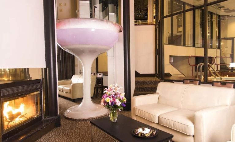 Lobby lounge at Paradise Stream Resort.