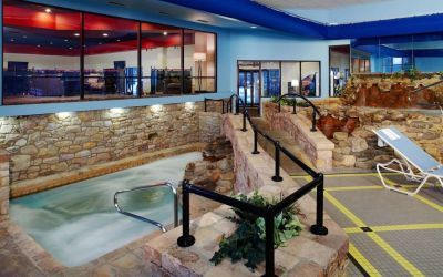 Outdoor pool at Paradise Stream Resort.