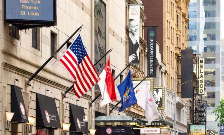 Hotel exterior at Millennium Hotel Broadway Times Square.