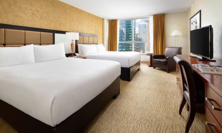 Queen beds available at Millennium Hotel Broadway Times Square.