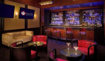 Hotel lounge at Millennium Hotel Broadway Times Square.