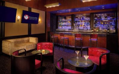 Hotel lounge at Millennium Hotel Broadway Times Square.