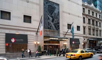 Hotel exterior and entrance at Millennium Hotel Broadway Times Square.