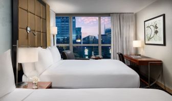 Queen beds at Millennium Hotel Broadway Times Square.