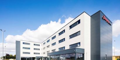 Parking at Hampton By Hilton Humberside Airport.