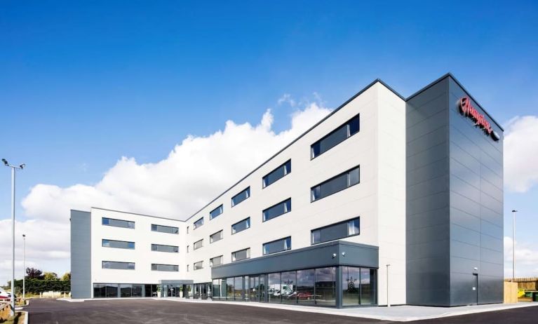 Parking at Hampton By Hilton Humberside Airport.