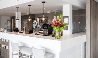 Hotel bar at Hampton By Hilton Humberside Airport.