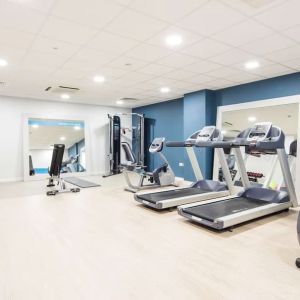 Gym at Hampton By Hilton Humberside Airport.
