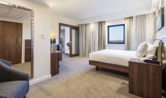 King room at Hampton By Hilton Humberside Airport.