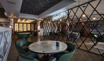 Dining area at Hampton By Hilton Humberside Airport.