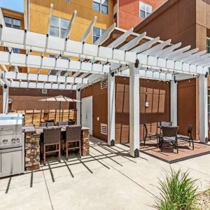 Barbecue grill at Homewood Suites By Hilton Shreveport.