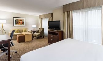 King room at Homewood Suites By Hilton Shreveport.