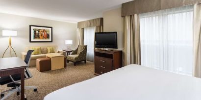 King room at Homewood Suites By Hilton Shreveport.