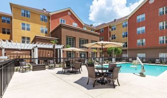 Outdoor pool at Homewood Suites By Hilton Shreveport.