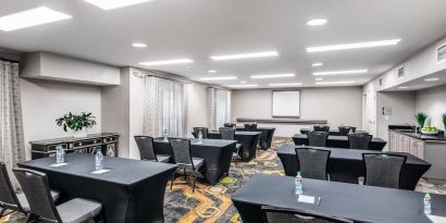 Meeting room at Homewood Suites By Hilton Shreveport.