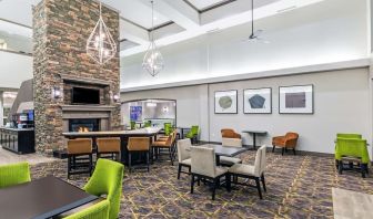 Lobby seating at Homewood Suites By Hilton Shreveport.