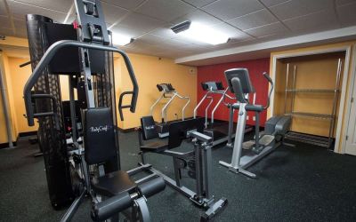 Fitness center at Travelodge Absecon Atlantic City.