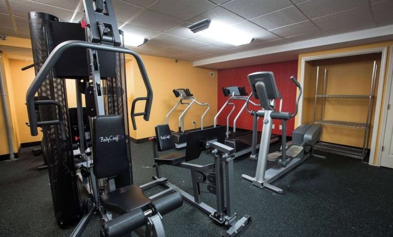 Fitness center at Travelodge Absecon Atlantic City.