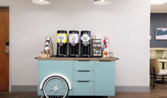 Coffee station at Spark By Hilton Guelph.