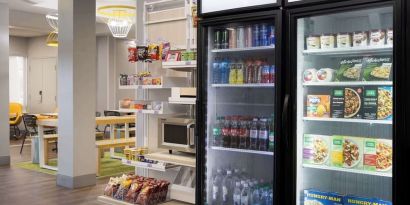Snack bar at Spark By Hilton Guelph.