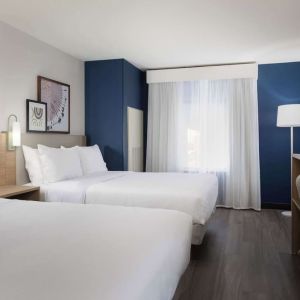 Day use room with queen beds at Spark By Hilton Guelph.