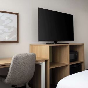 Day use room with king bed at Spark By Hilton Guelph.