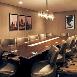 Meeting room at Homewood Suites By Hilton LAX Airport.