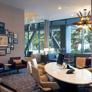 Business center available at Homewood Suites By Hilton LAX Airport.